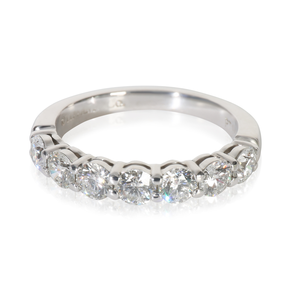 Tiffany & Co. Platinum Diamond Tiffany Forever Band